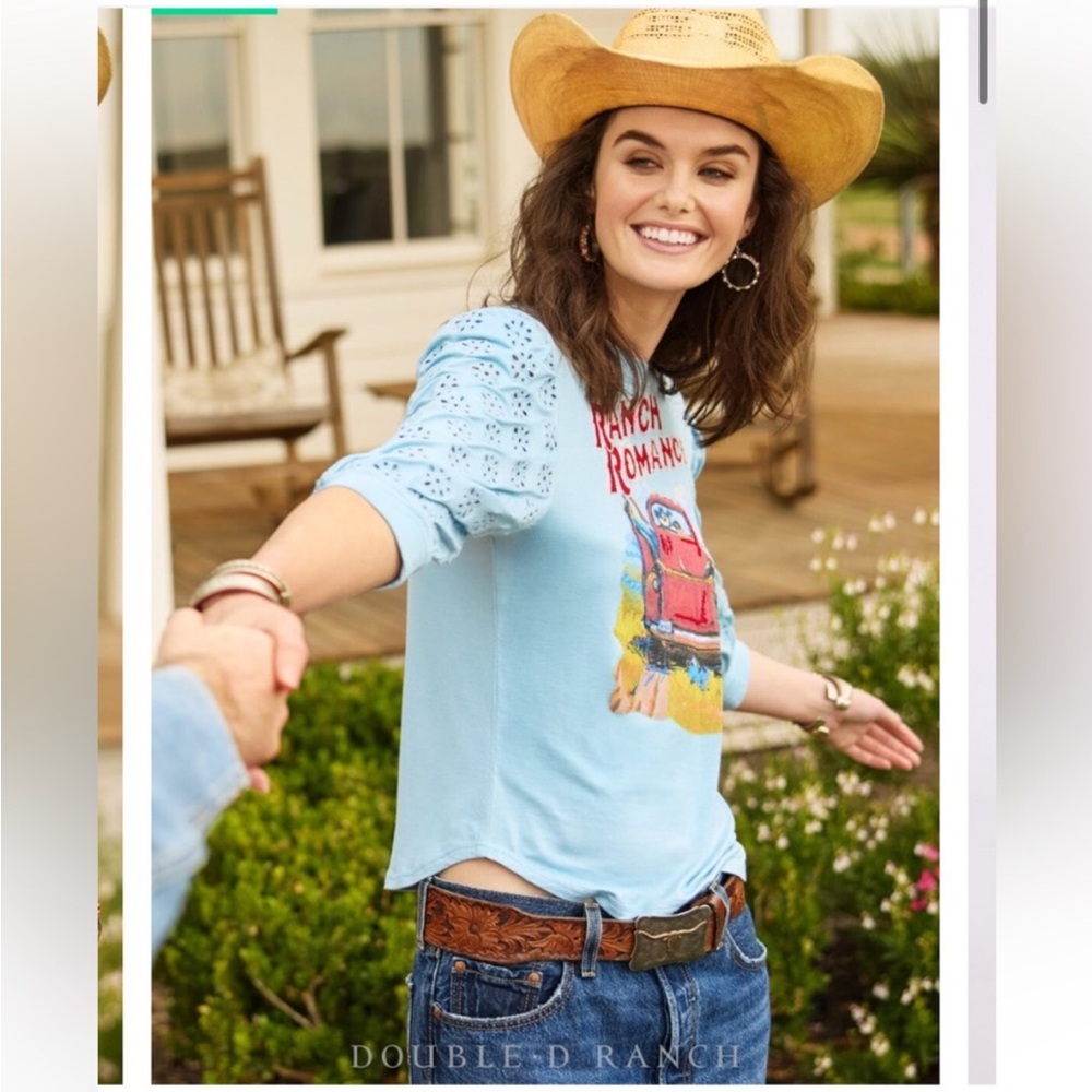 DOUBLE D RANCH Tee, Ranch Romance - Picture 2 of 9